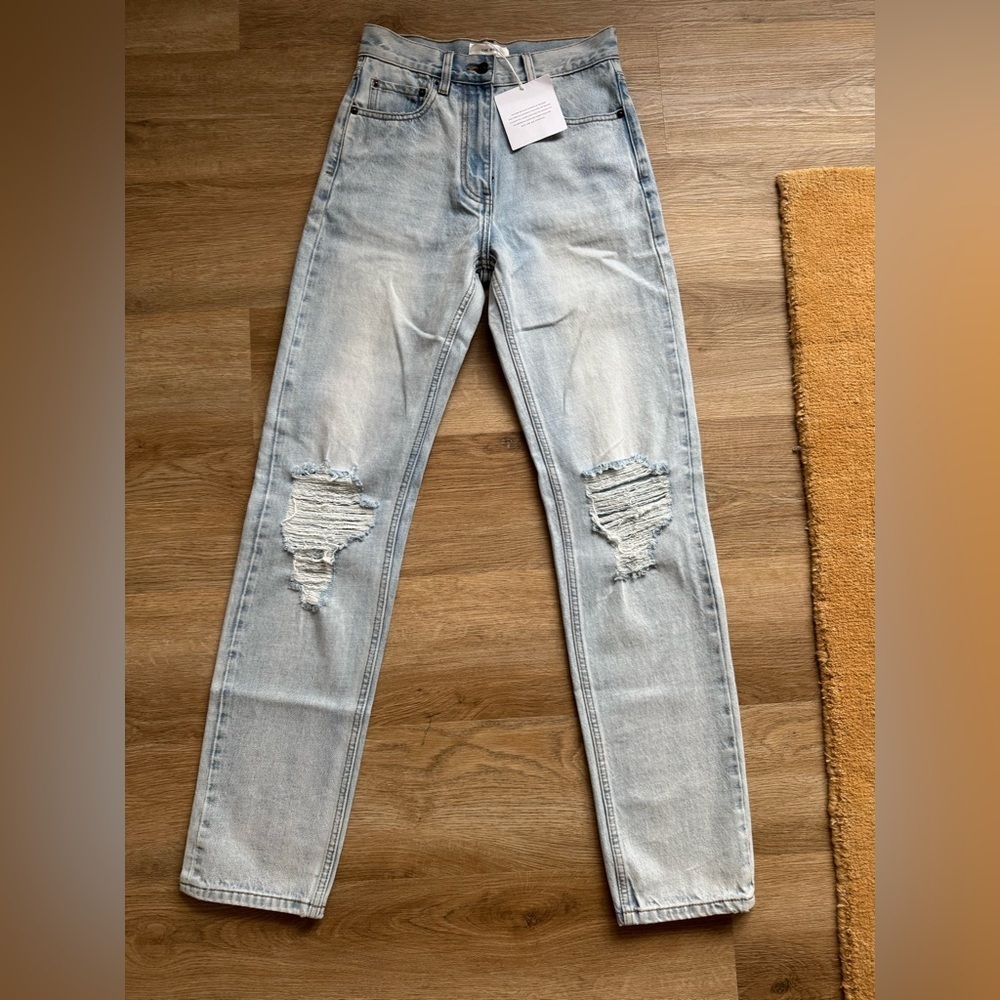 NWT The Row Distressed Jeans